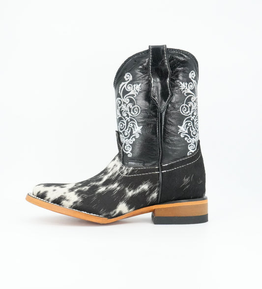 Chaparral Kid's Nathalia Cow Hair Boot Size 1 US *AS SEEN ON IMAGE*