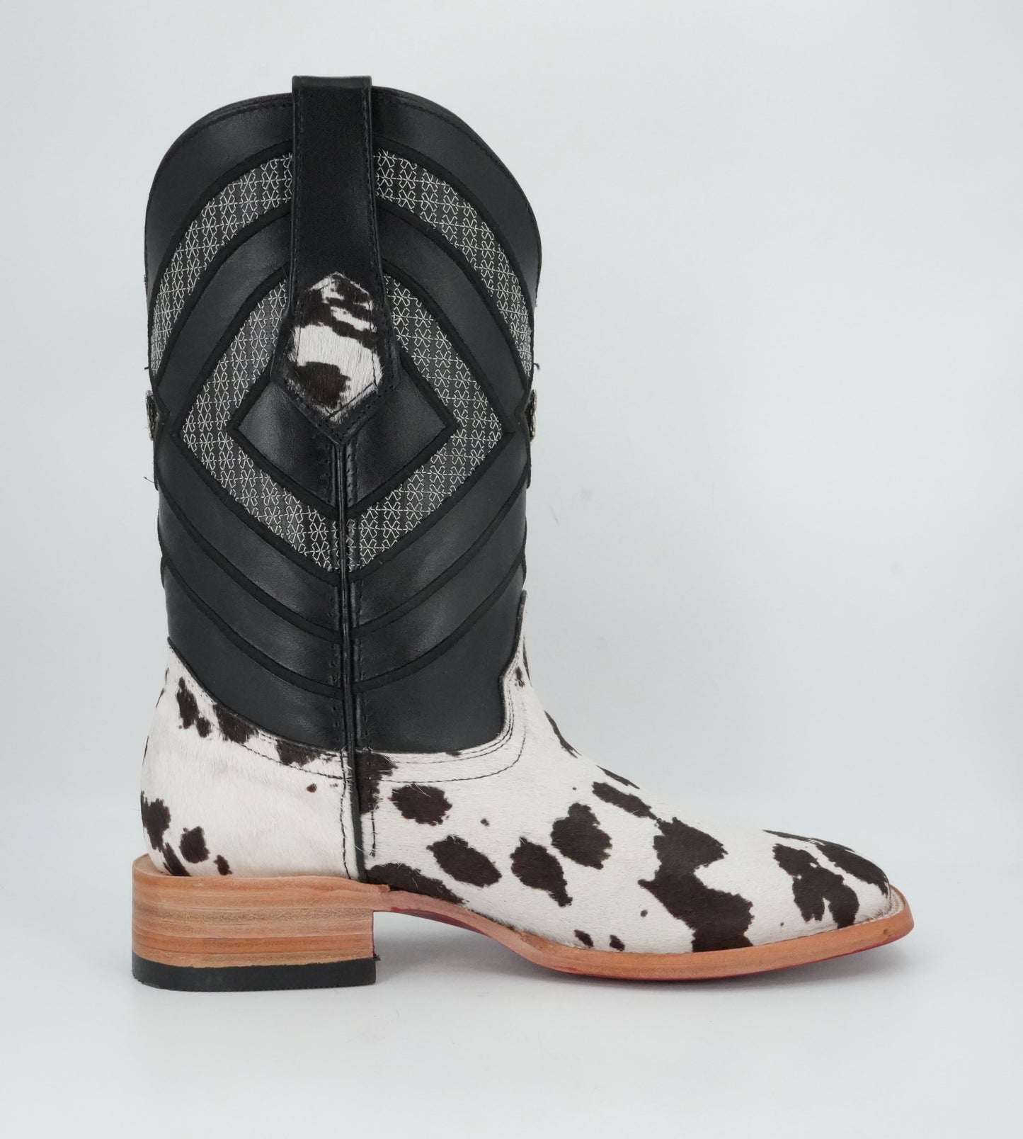 Rock'em Men's Cow Hair Red Bottom Boots Size 8.5 *AS SEEN ON IMAGE*