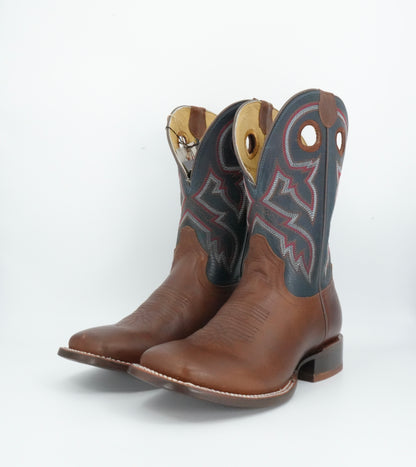 Tony Lama Men's Lars Honey Wide Square Toe