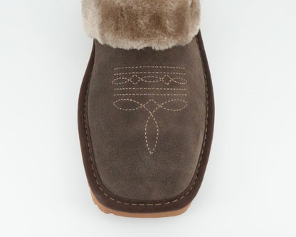 Women's Ariat Jackie Square Toe Slipper - Chocolate