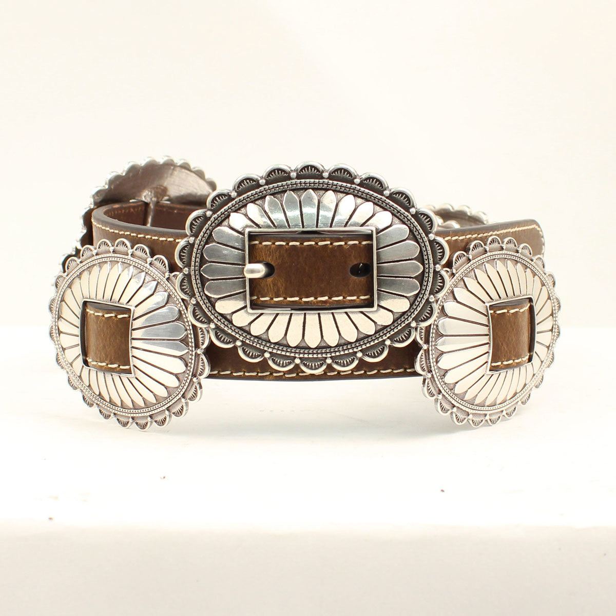 Nocona Floral Conch Belt