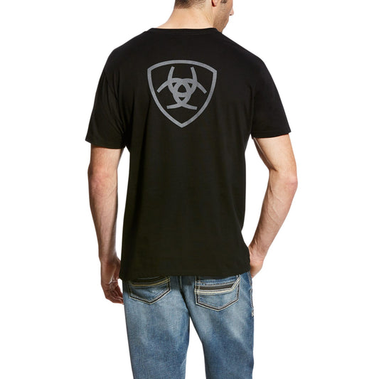 Camiseta negra Ariat Corps