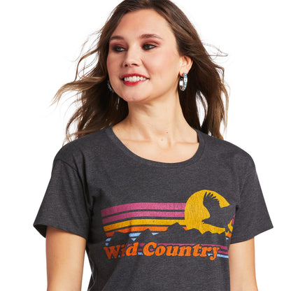 Ariat Wild Country camiseta color carbón jaspeado