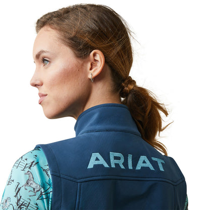 Ariat Team Blue Softshell Vest
