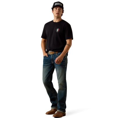 Ariat Men's Buckin Baqueno T-Shirt - Black