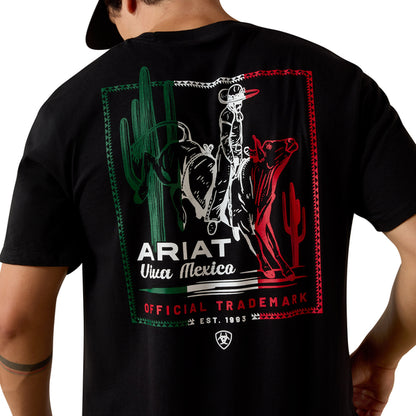 Ariat Men's Buckin Baqueno T-Shirt - Black