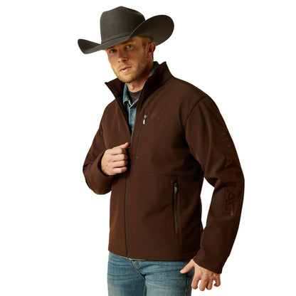 Chaqueta Softshell Ariat Logo 2.0 Castaño