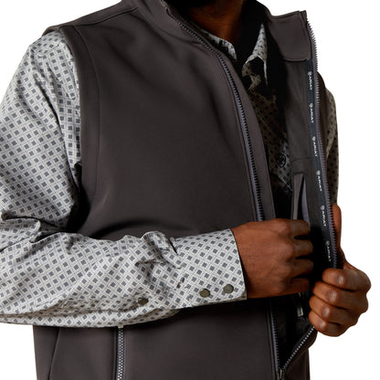 Ariat Men's Logo Softshell Vest - Phantom