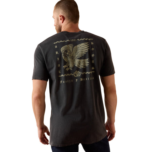 Ariat Men's Fuerza y Destino Graphic T-Shirt - Vintage Black