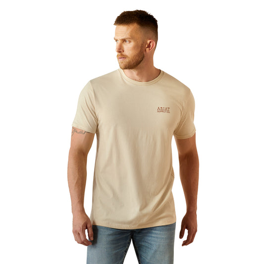 Ariat Supply Co. Graphic Short Sleeve T-Shirt - Natural