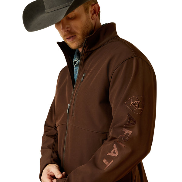 Chaqueta Softshell Ariat Logo 2.0 Castaño