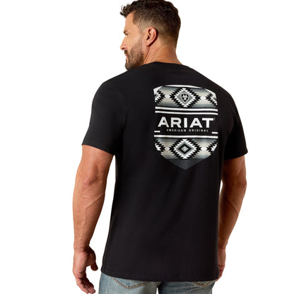 Ariat Men's Canyon Aztec Graphic T-Shirt - Black