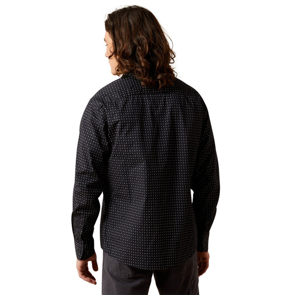 Men's Ariat McClain Modern Fit Shirt - Black