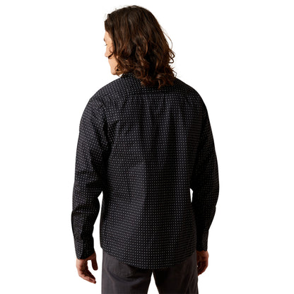 Men's Ariat McClain Modern Fit Shirt - Black
