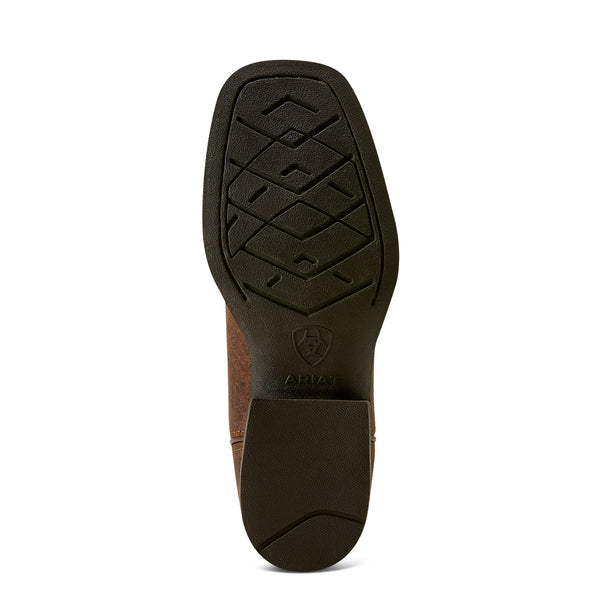 Ariat Kid's Driftwood Wide Square Toe Boot - Chocolate Brown