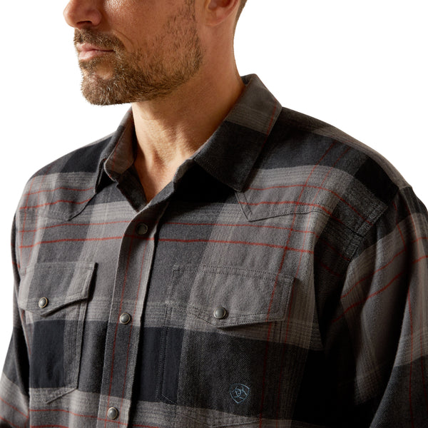 Men's Ariat Hernandez Retro Fit Shirt - Dark Grey