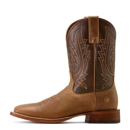 Ariat Men's County Roads Western Square Toe Boot - Tan