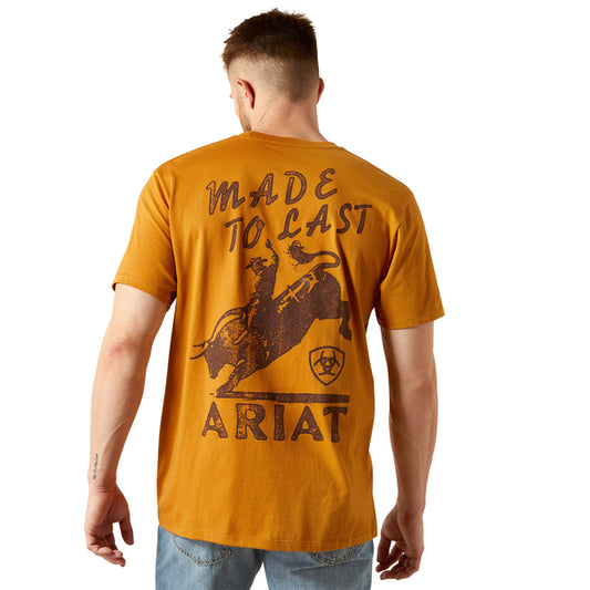 Ariat Men's Big Bull Rider T-Shirt - Bone Brown