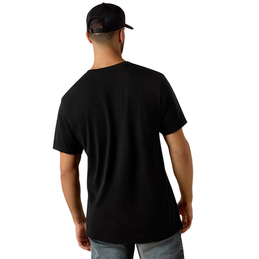 Ariat Men's Stipple Horizon T-Shirt - Black