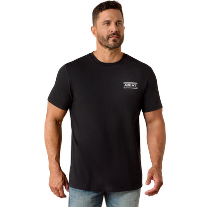 Ariat Men's Canyon Aztec Graphic T-Shirt - Black