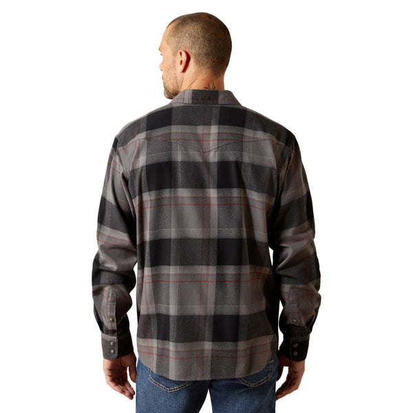 Men's Ariat Hernandez Retro Fit Shirt - Dark Grey