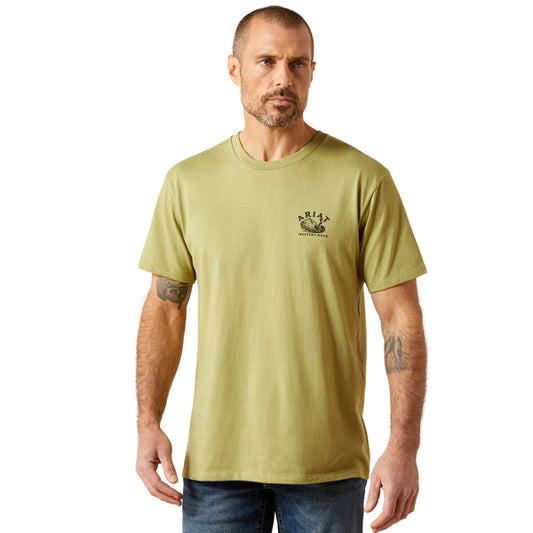 Ariat Men's Rattler Warning T-Shirt - Tent Green