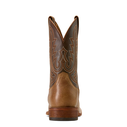 Ariat Men's County Roads Western Square Toe Boot - Tan