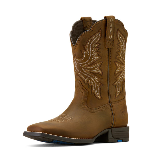 Ariat Kid's Westwood Wide Square Toe Boot - Brown