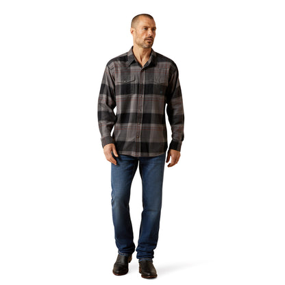 Men's Ariat Hernandez Retro Fit Shirt - Dark Grey