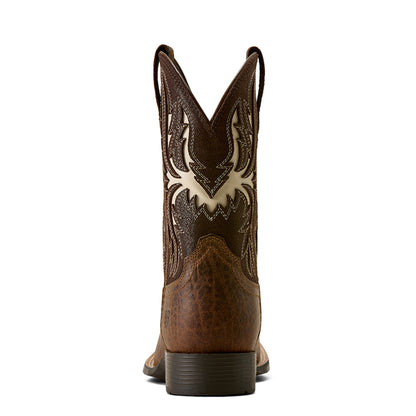 Ariat Kid's Driftwood Wide Square Toe Boot - Chocolate Brown