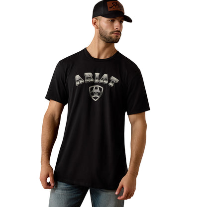 Ariat Men's Stipple Horizon T-Shirt - Black
