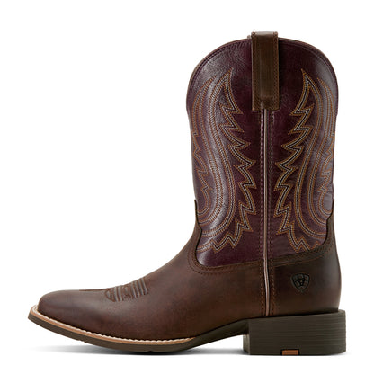Ariat Men's Sport Big Country Square Toe Western Boot - Barley Brown