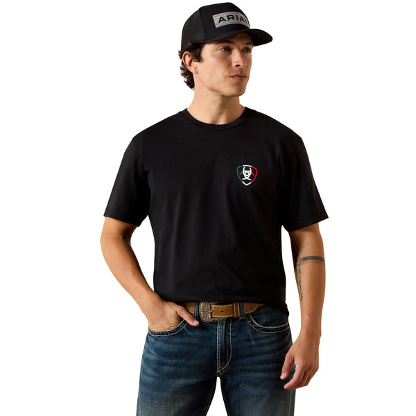 Ariat Men's Buckin Baqueno T-Shirt - Black