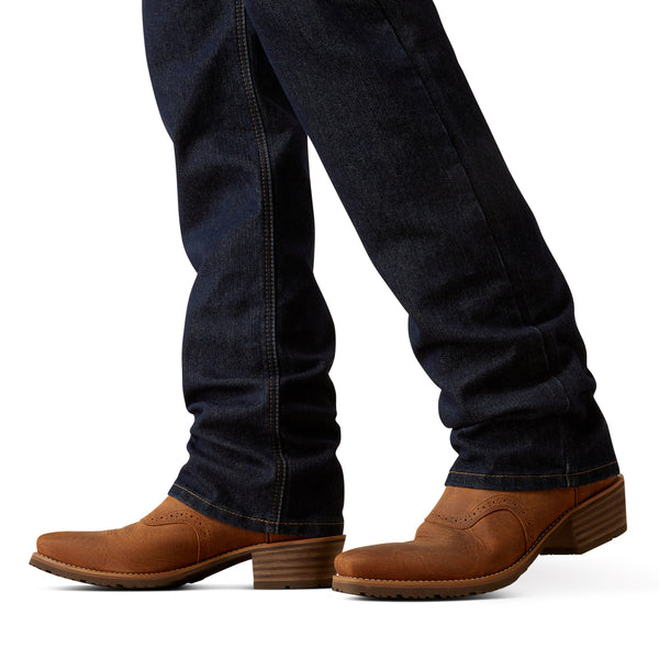 Ariat Men's M2 Traditional Relaxed Pro Series Ray Boot Cut Jean - Dark Blue