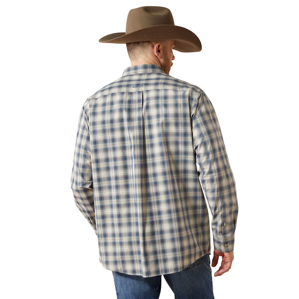 Men's Ariat Pro Series Witten Classic Fit Shirt - Dark Blue