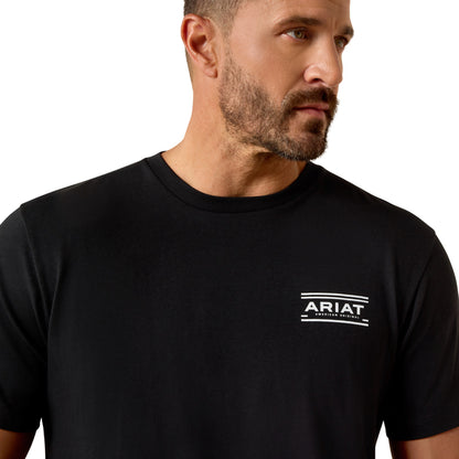 Ariat Men's Canyon Aztec Graphic T-Shirt - Black