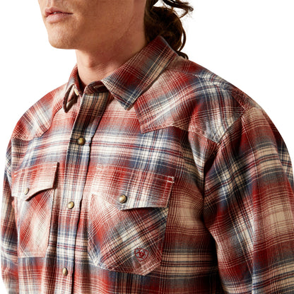 Men's Ariat Harper Retro Fit Shirt - Rust