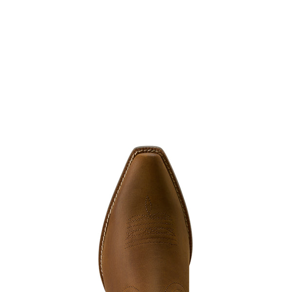 Ariat Girl's Lil Beaux D Toe Western Boot - Distressed Brown