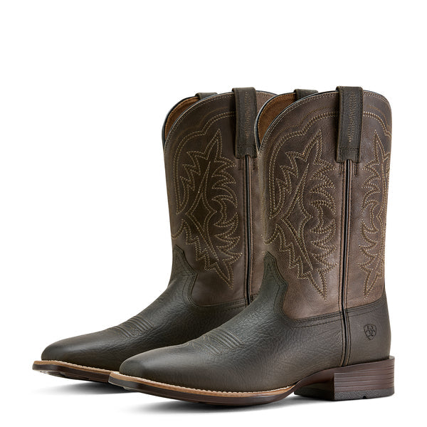 Ariat Men's Ryden Ultra Smokey Brown/Dusty Taupe Wide Square Toe Boot