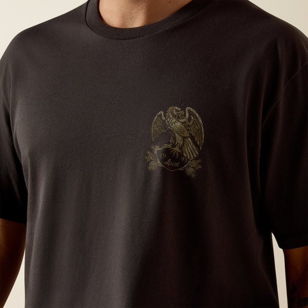 Ariat Men's Proudly Authentic T-Shirt - Gray