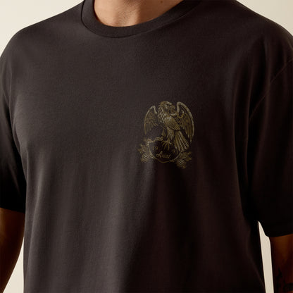 Ariat Men's Proudly Authentic T-Shirt - Gray