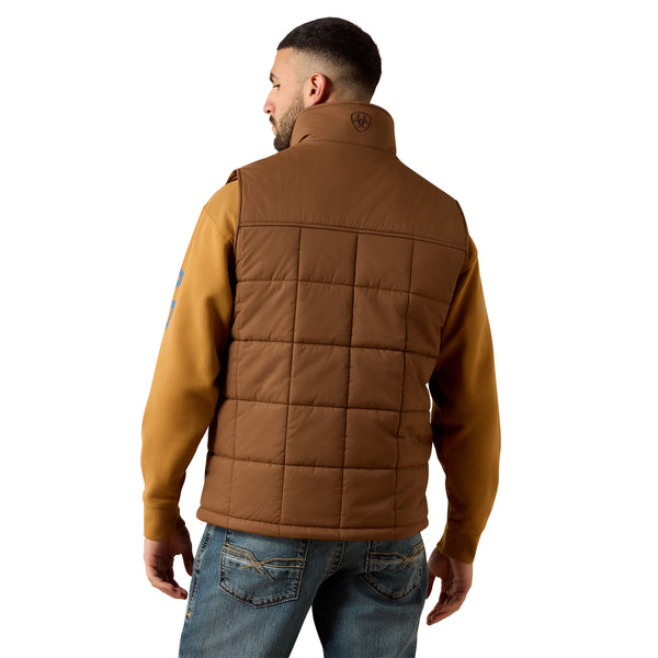 Ariat Men's Circus Insulated Vest - Brown