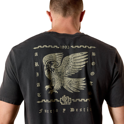 Ariat Men's Fuerza y Destino Graphic T-Shirt - Vintage Black