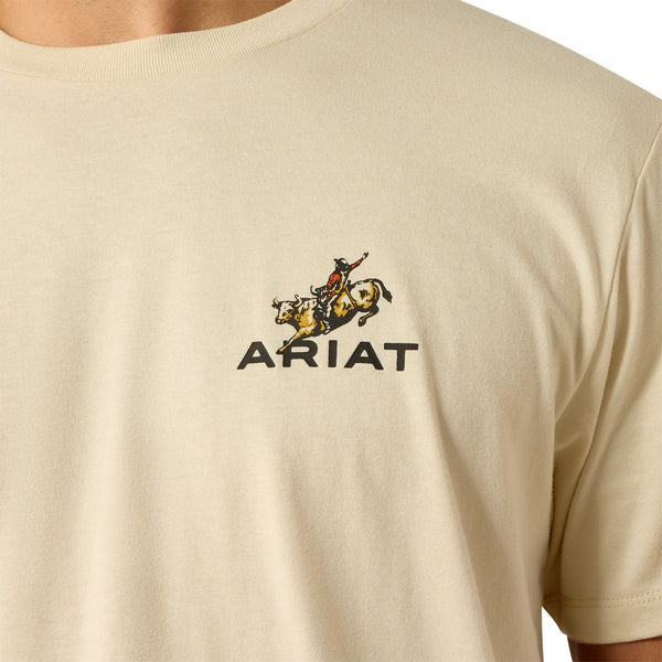 Ariat Men's Ride Em Cowboy T-Shirt - Tan