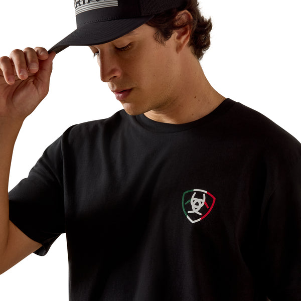 Ariat Men's Buckin Baqueno T-Shirt - Black