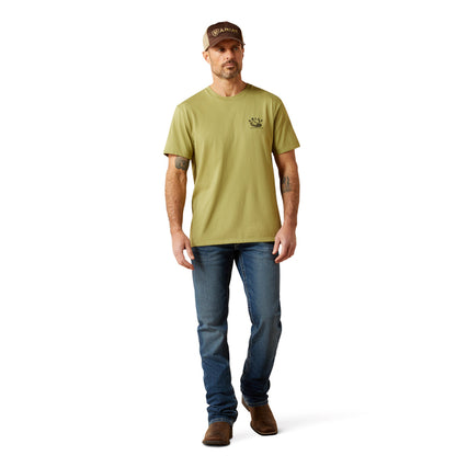 Ariat Men's Rattler Warning T-Shirt - Tent Green