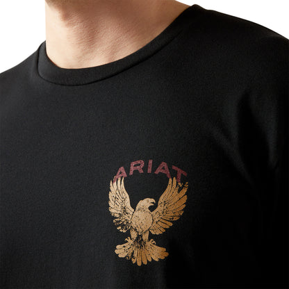 Ariat Men's Rustic Eagle T-Shirt - Black