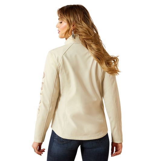 Ariat Women's Logo Softshell Jacket - Oyster Grey