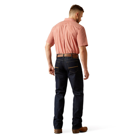 Ariat Men's M2 Traditional Relaxed Pro Series Ray Boot Cut Jean - Dark Blue