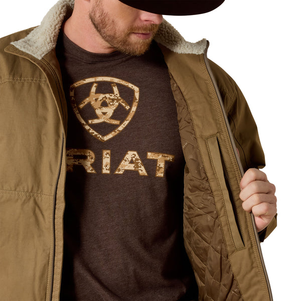 Ariat Men's Grizzly Canvas Insulated Jacket - Cub